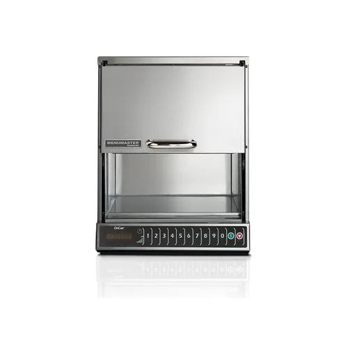 Menumaster MOC24B OnCue — Micro-ondas industrial 2400W porta autom&aacute;tica