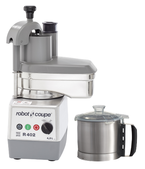 Robot Coupe R 402: combinado cúter + processador 4,5L para operações versáteis — Robot Coupe — Dealer Xpert