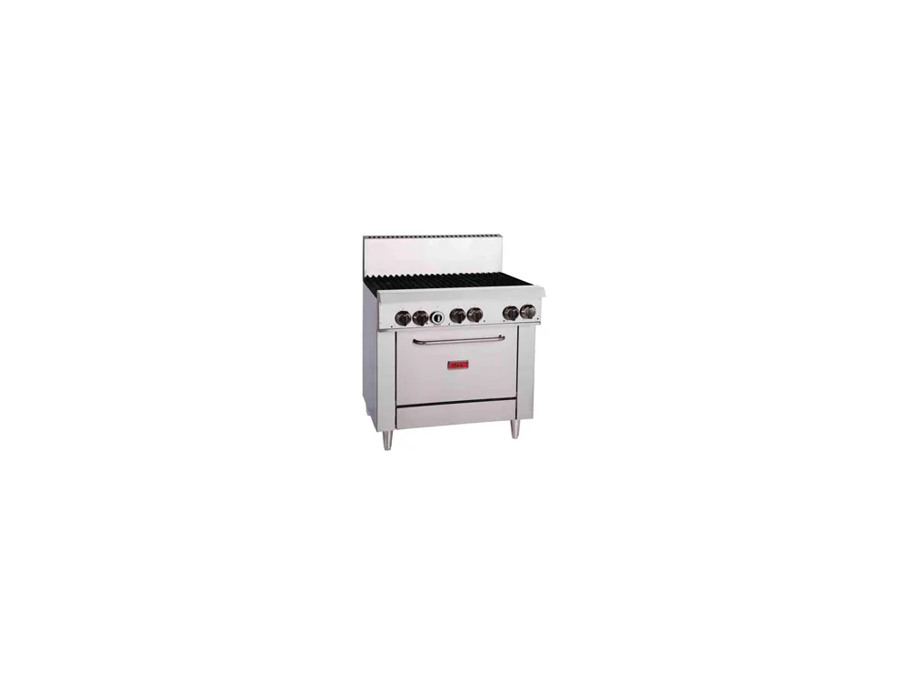 Fogão de piso 36" a gás com forno